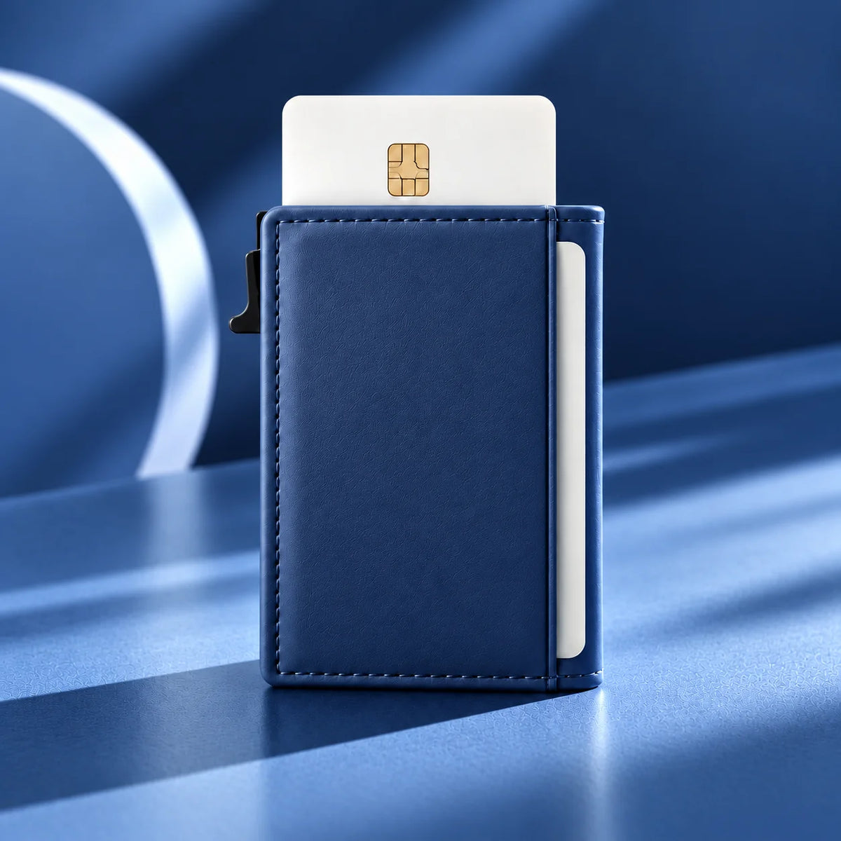 Delois Slide X Blue Smart Card Holder